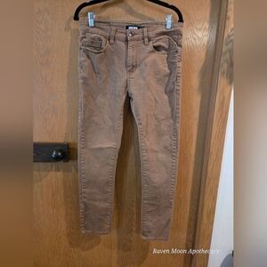 Men's Slim Fit Tan Jeans